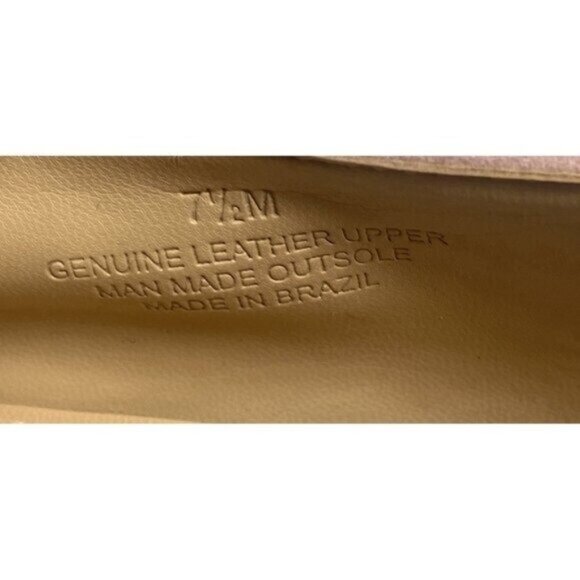 Talbots Pink Woven Loafers - Picture 7 of 7